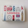 Purse - London Icons - White Size - 3.5" x 4.3"
