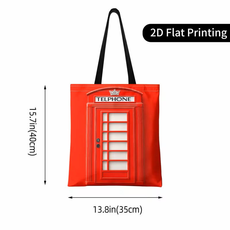 Tote Bag -Telphone Box (Spelling Error E missing)