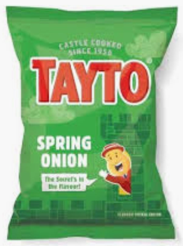 Tayto's Spring Onion Crisps 32.5g