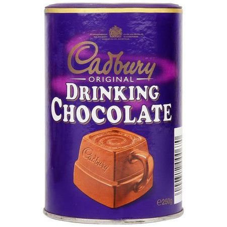Cadbury Hot Drinking Chocolate Mix, made with real Cadbury cocoa. Blended with sugar, it creates a smooth and creamy perfect hot chocolate drink&nbsp; in just minutes every time. With 250g per pack, it's a great way to warm up on a chilly day.
