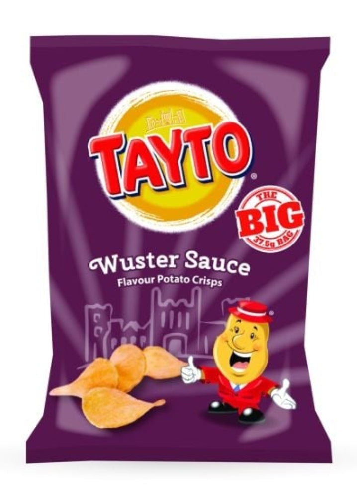 Tayto's Wuster Sauce Crisps 32.5g