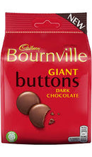 Cadbury Bournville Giant Dark Buttons Pouch 110g