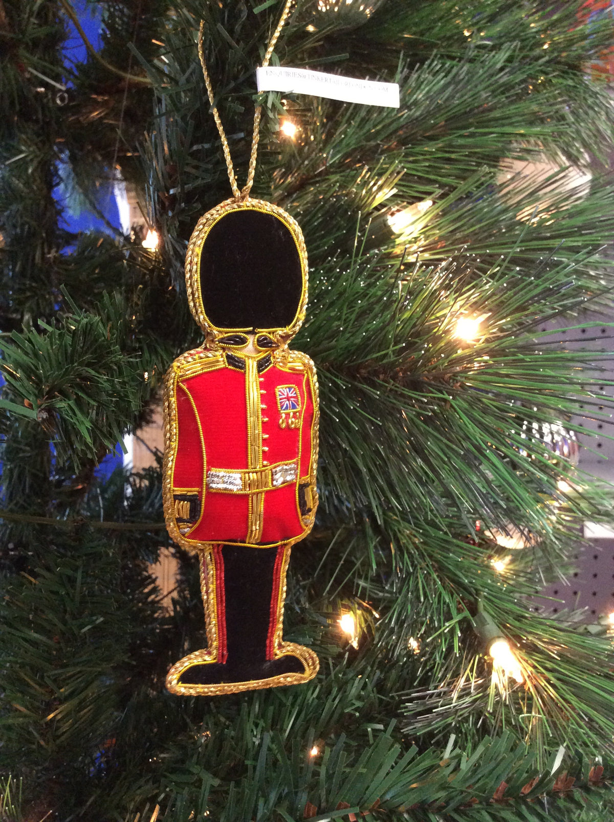 #01 Tinker Tailor Guardsman Christmas Ornament