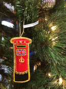 #07 Tinker Tailor Post Box Christmas Ornament