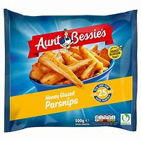 Aunt Bessies Honey Roast Parsnips 500g (1/2lb Ship Weight)
