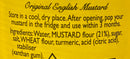 This mustard jar contains 100g of premium quality, perfectly ground mustard seeds. Made from the finest ingredients, this product offers a rich and bold flavor, perfect for enhancing any dish. <span data-mce-fragment="1">Put a fiery helping on your roast, stir generously into your gravy or lash onto your sandwich!</span> this jar is ideal for everyday use in the kitchen. Upgrade your meals with just a pinch of this delicious mustard.