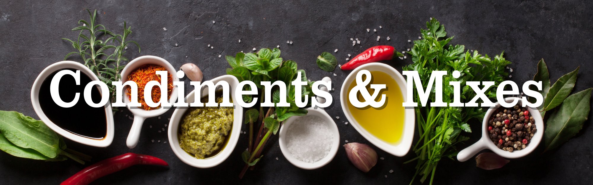 Condiments & Mixes