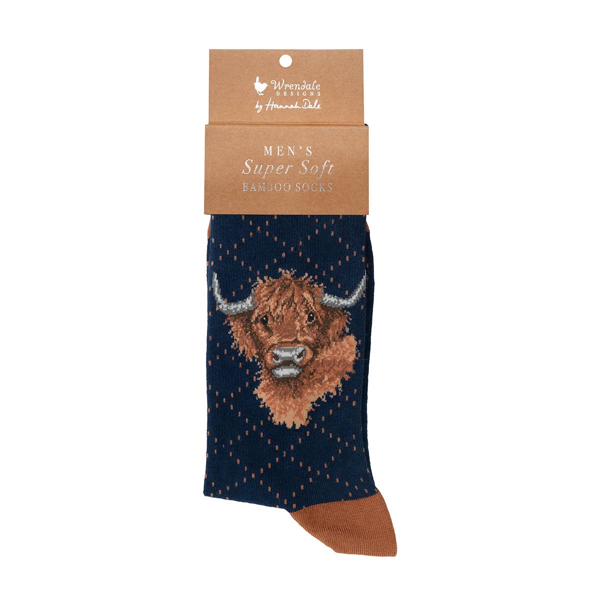 Socks - Mens Highland Cow - Highland Heathers