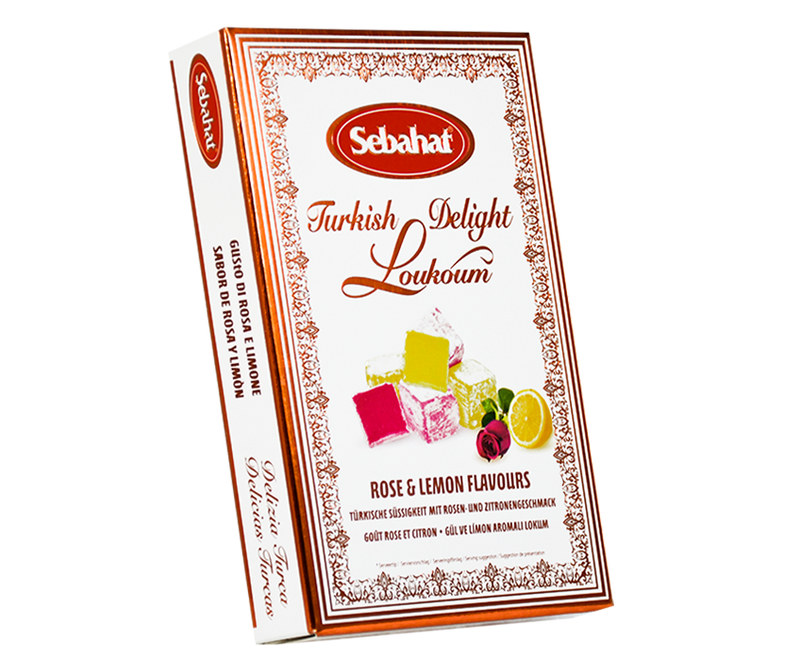 Sebahat Rose & Lemon Turkish Delight 250g