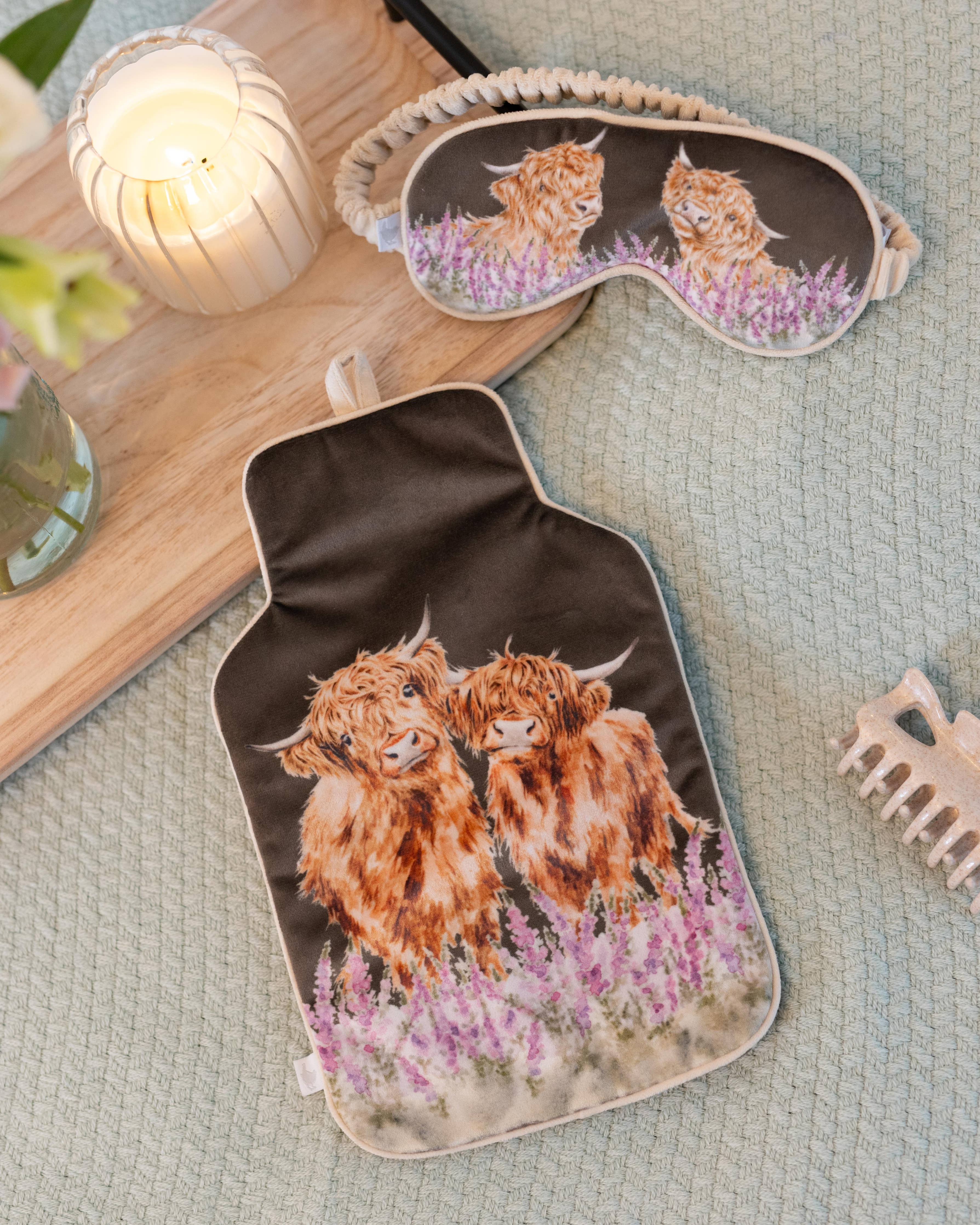 Hot Water Bottle - Highland Cow