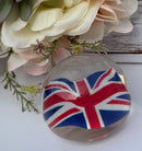 Paperweight - Handcrafted Union Jack Size 1.5 H" x 2.5" W