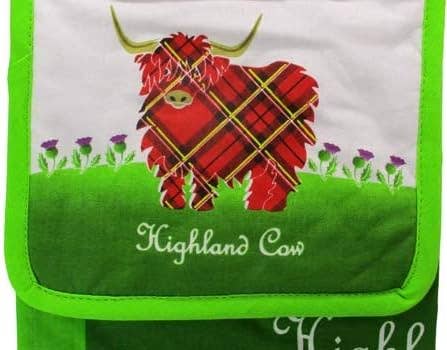 Highland Cow Tea Towel & Pot Holder Set
