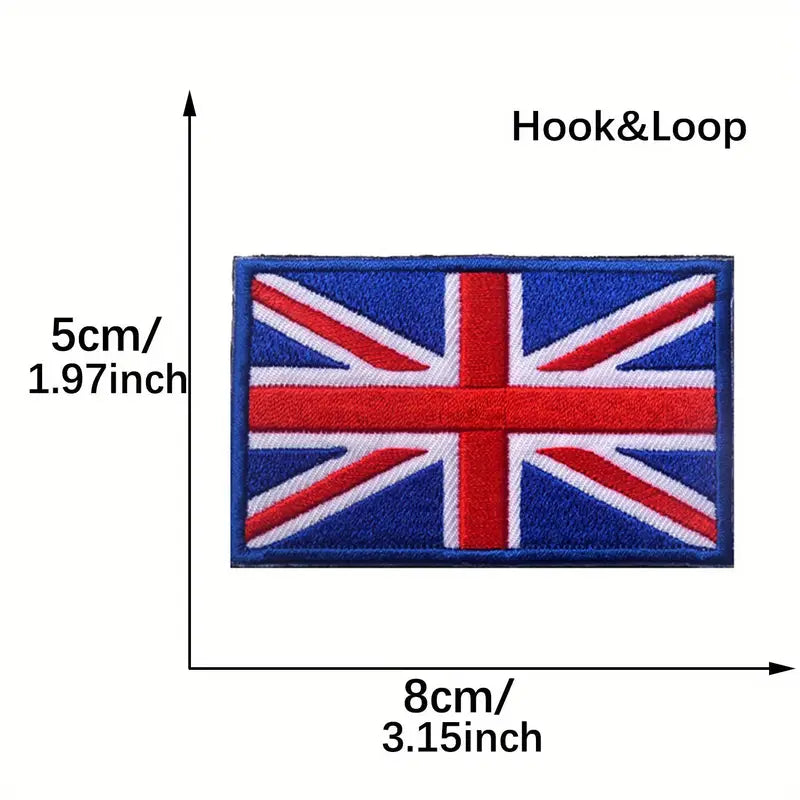 UK Embroidered Flag patch