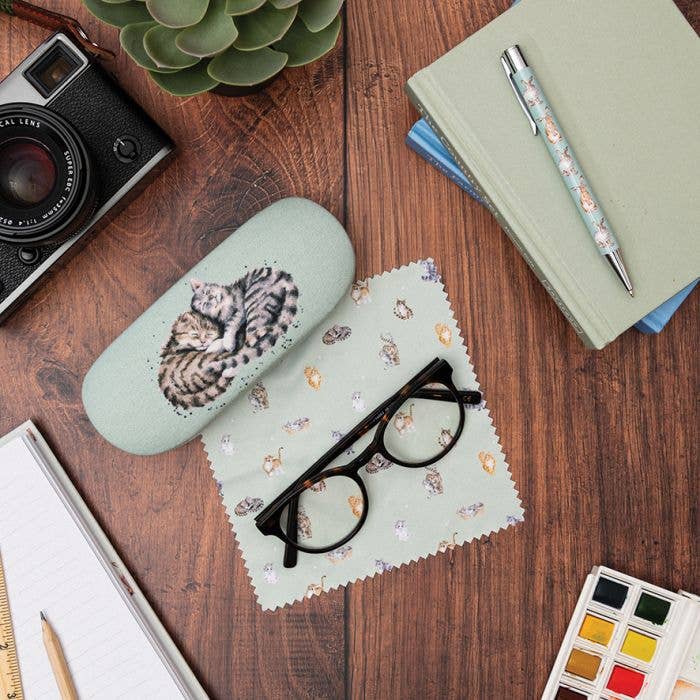 Glasses Case - 'Sweet Dreams' Cats