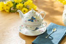 Tea For One Set Butterfly Meadow Fine Porcelain