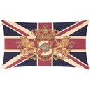 Cushion - Union Jack Lion Tapestry - Polyester Filled Size 17.7" x 25.5"