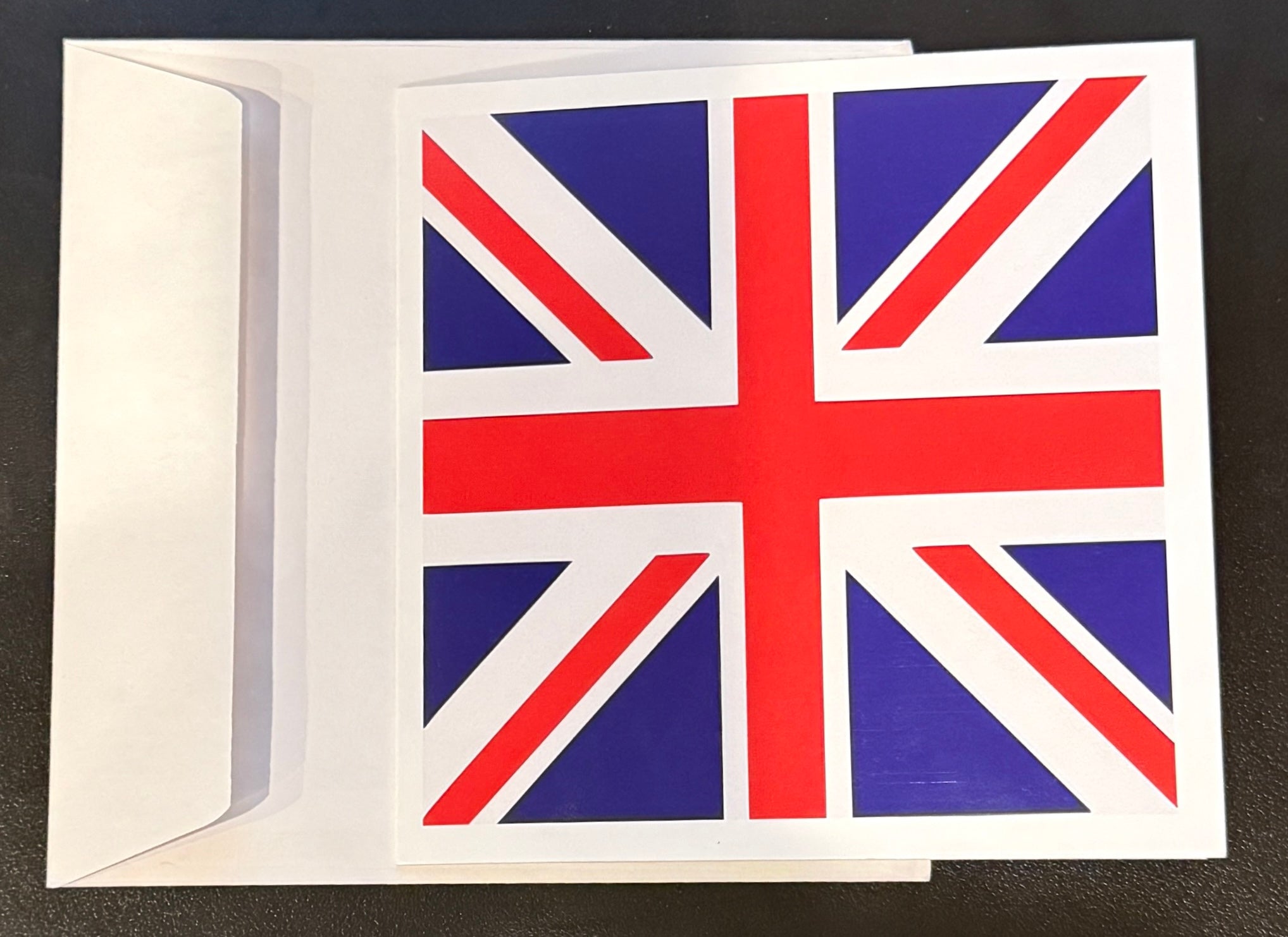 Union Jack Note Card with Envelope