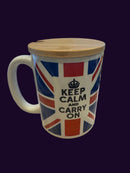 Mug 15oz. Union Jack Flag Keep Calm and Carry On