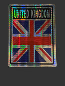 Decal - UK Square Bumper Sticker (Union Jack Flag)