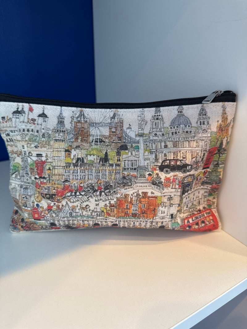 Cosmetic - London Icons Themed Bag