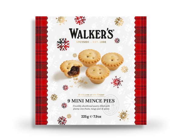 Walker's 9 Mini Mince Pies 265g