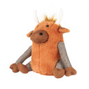 Door Stop - Angus Highland Cow Ginger - Size - 8" x 7' x 11"