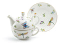 Tea For One Set - Summer Garden Fine Porcelain