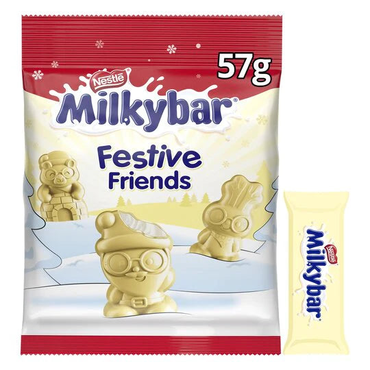 Nestle Milkybar Festive Friends Bag 57g