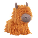 Door Stop - Highland Cow Shaggy Orange (9" x 10" approx)