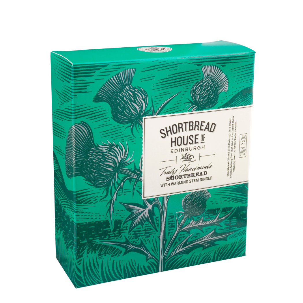 Shortbread Mini Ginger Box 150g