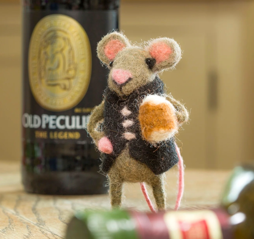 Felt Mouse - Pint of Beer