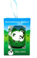 Shamrock Sheep Christmas Bauble
