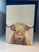 Highland Coo Lined Notebook