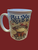 Mug 15oz. Custom Made Highland Cow "All you need is Love"
