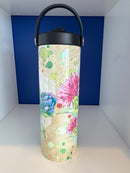 Tumbler 20oz - Custom Made Scotland Highland Cow with Swivel Handle & Straw