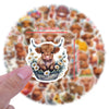 HIghland Cow Stickers 55 Pcs (assorted designs)