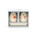 Salt and Pepper Shaker Set - Hedgehog Figurine