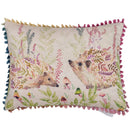 Cushion Cover Only - Buttons & Ginger Hedgehog Cushion Size 13" x 9"