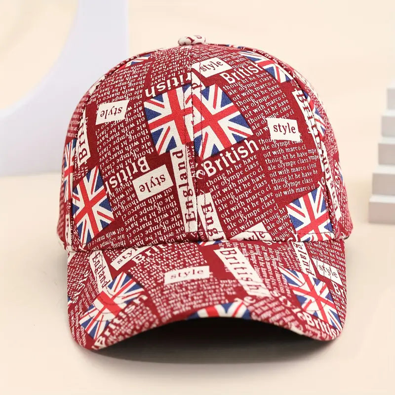 UK Red British Cap (Union Jack)