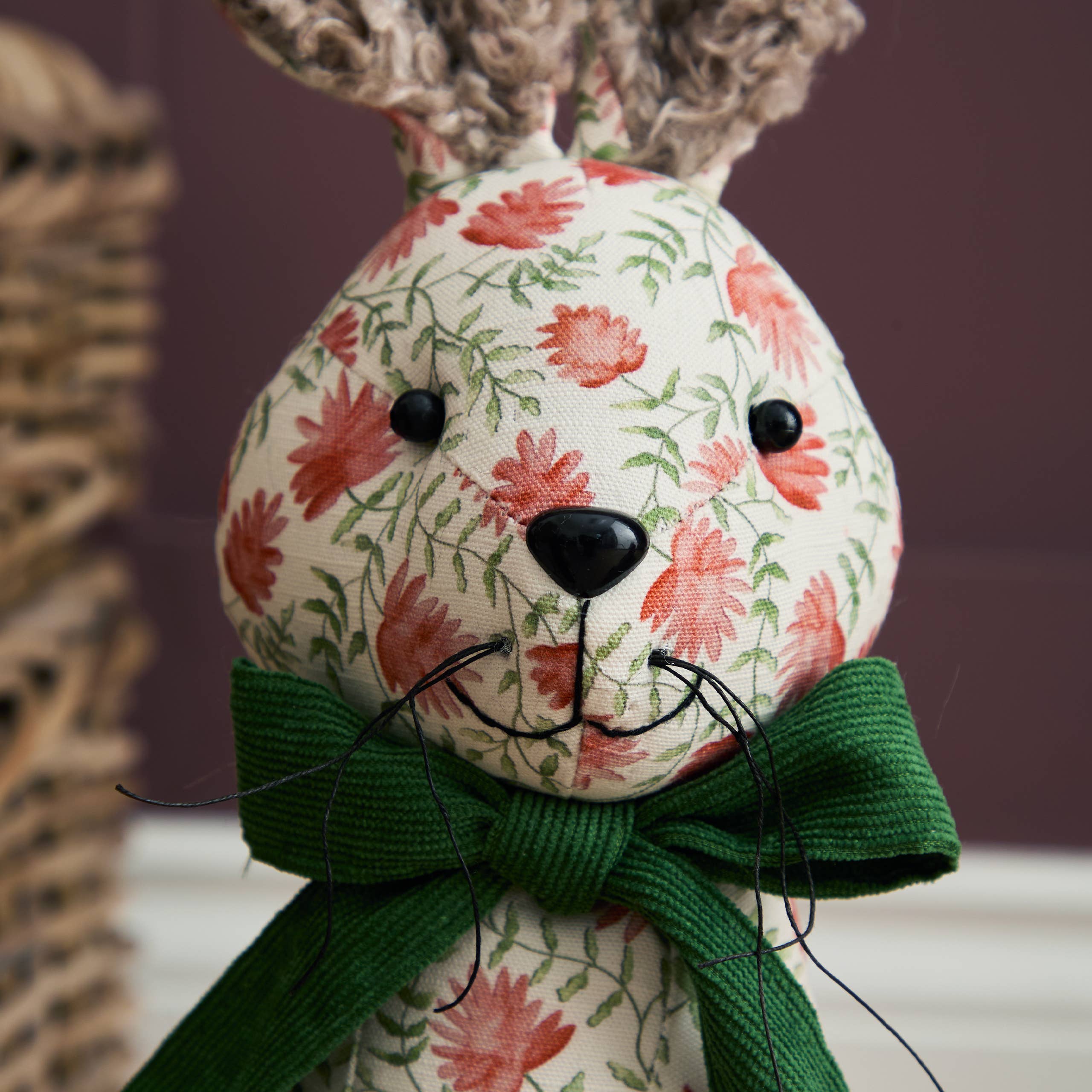 Door Stop - Hattie Hare - Multicolour - Size 19.5" x 6.7" x 8.2"