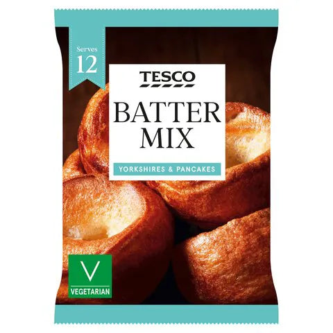 Tesco Yorkshire Pudding Batter Mix 130g.