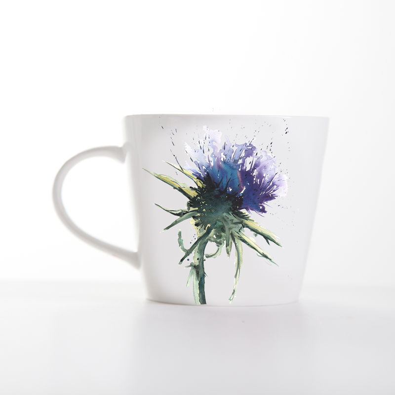 Mug - The Thistles - Thistle Design Bone China