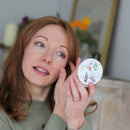 Compact Mirror - British Birds Design Watercolour