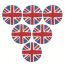 Coasters. UK Flag Table Coasters 6 Pack