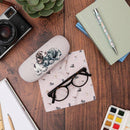 Glasses Case - 'Growing Old Together' Spaniel and Labrador