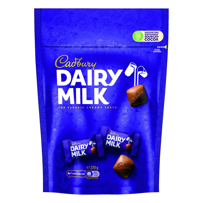 Cadbury Dairy Milk Chunks Pouch 244g