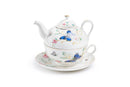 Tea For One Set Butterfly Meadow Fine Porcelain