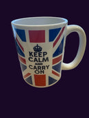 Mug 15oz. Union Jack Flag Keep Calm and Carry On