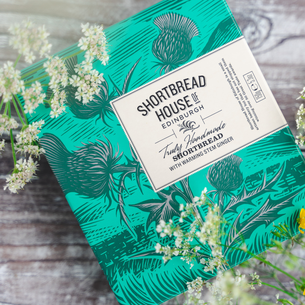 Shortbread Mini Ginger Box 150g