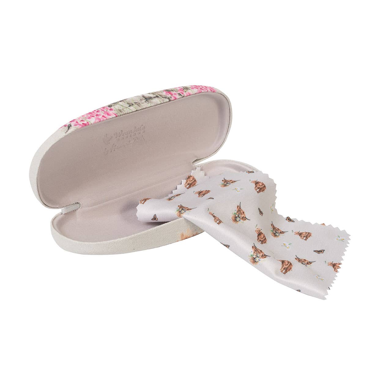 Cow Glasses Case - Just for Moo - Highland Cow